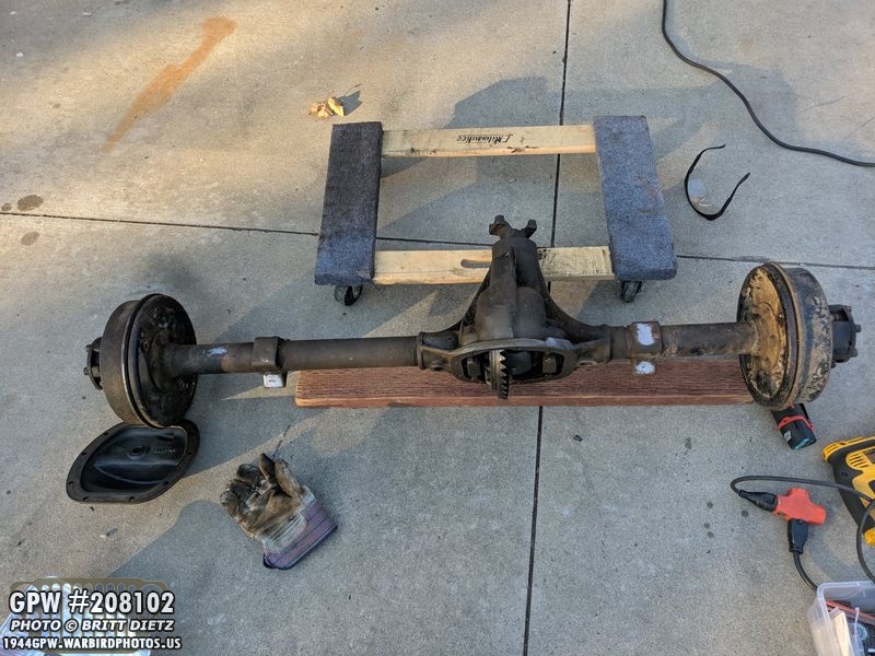 Original GPW Rear Axle