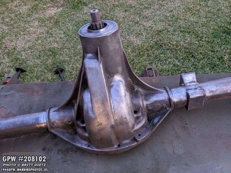 GPW Rear Axle