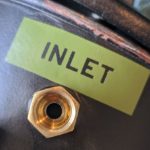 INLET Stencil on my Oil Filter