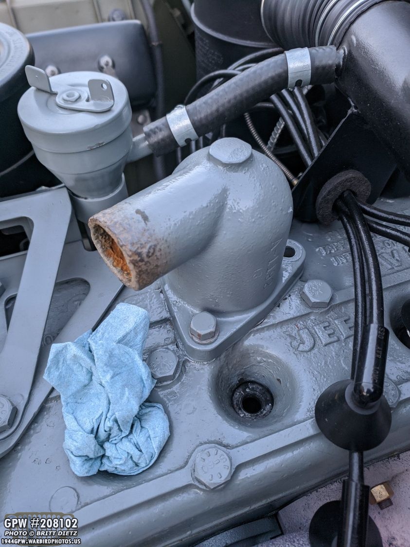 Jeep Thermostat on L134 Engine