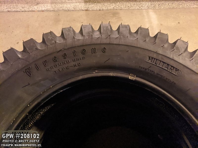 Coker Firestone 600-16 NDT Tires