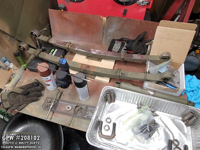GPW Jeep Springs