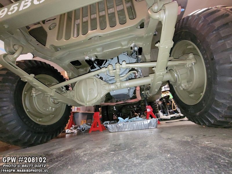 New axles on the GPW