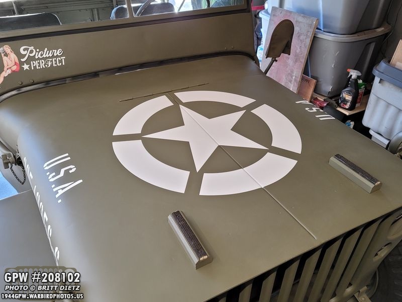 Invasion Star on the Hood