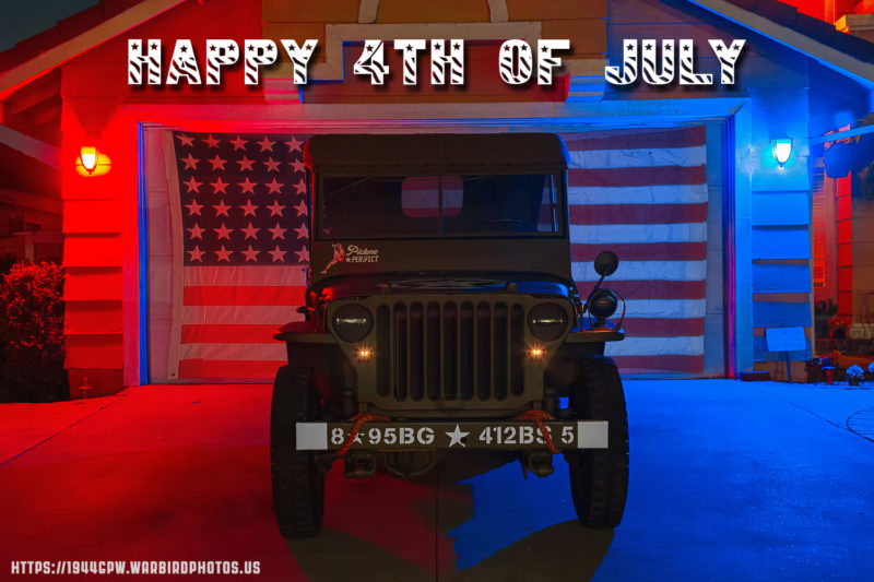 Patriotic 4th of July Jeep!