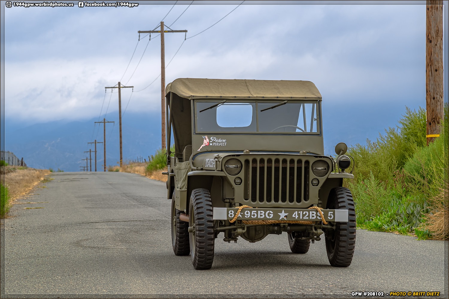 1944 GPW #208102 Jeep